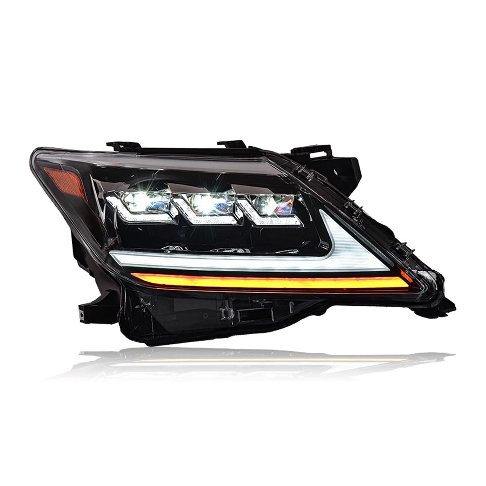 Amazon | LEXUS LX570 対応ヘッドライトアッセンブリ LED デイタイム